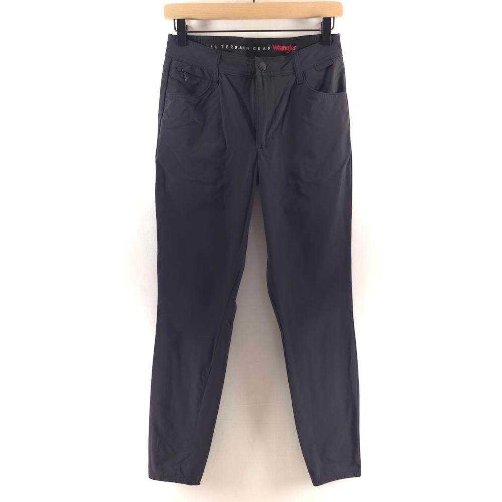 Wrangler Women Hiking Pants ATG All Terrain Gear 31x29 Black Technical Slim